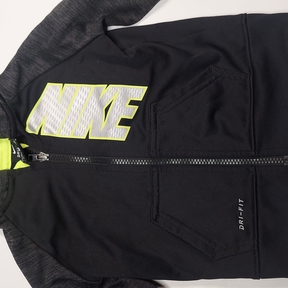 Kids Nike DRI FIT Hooded Sweatshirt Size 2T - Picture 2 of 11